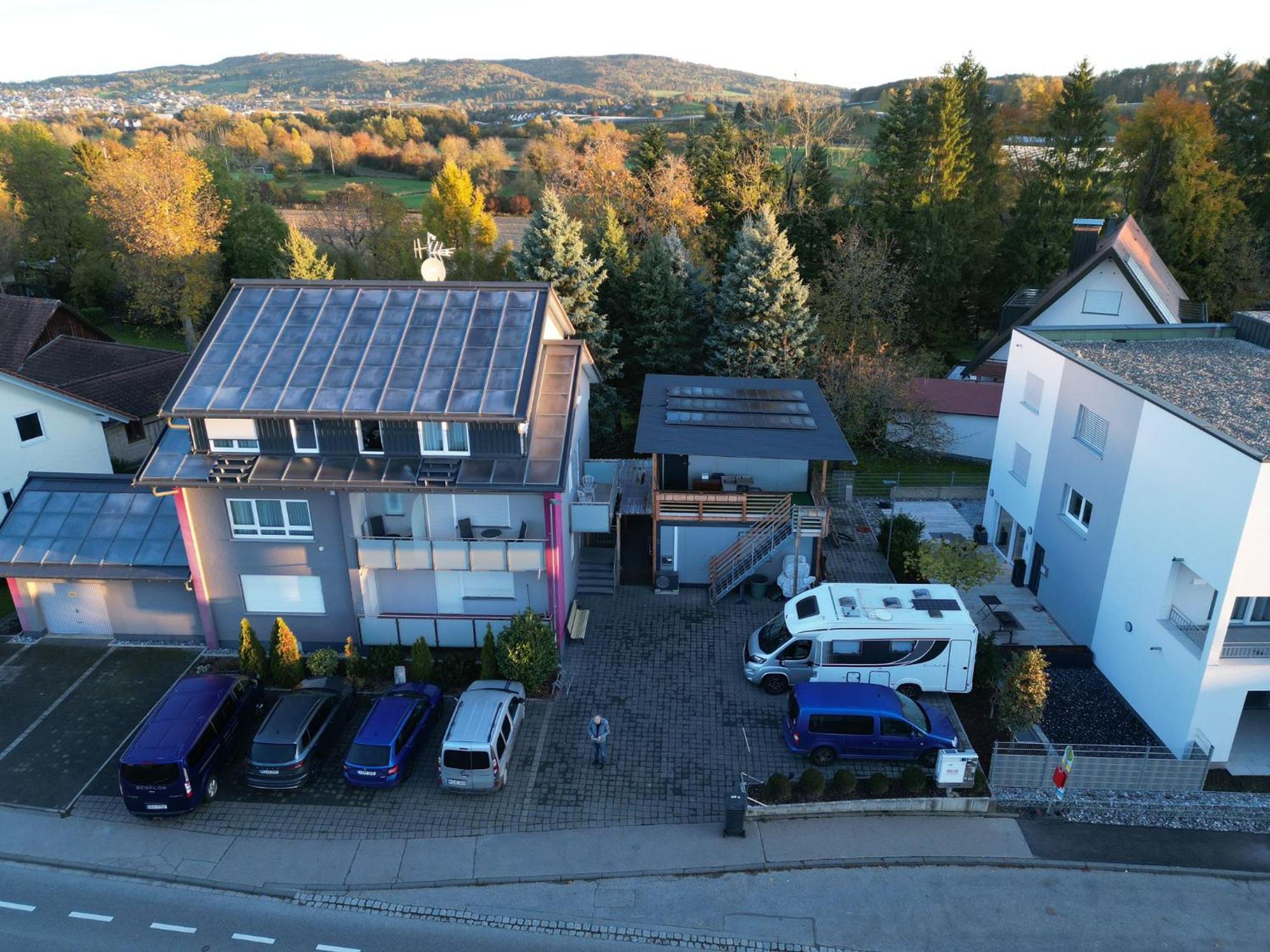 Hotel Gaestehaus Stock Zimmer Wasserfall Friedrichshafen Bagian luar foto